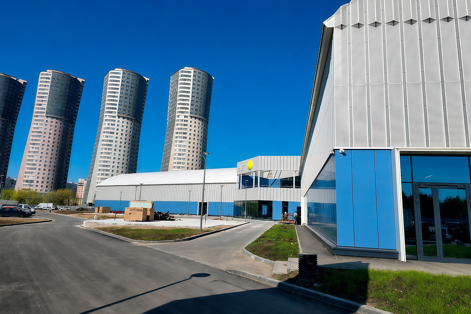 Современный городской спортивный комплекс