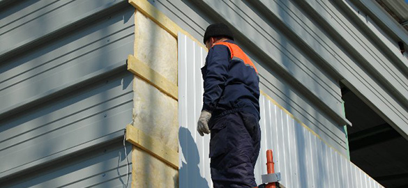 Монтаж ограждающих конструкций