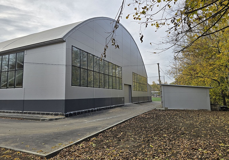 Картинка проекта Футбольный манеж 28х58 г. Москва - слайд 7