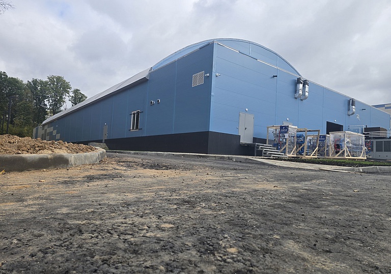 Картинка проекта Ледовая арена 32х88 г. Обнинск - слайд 1