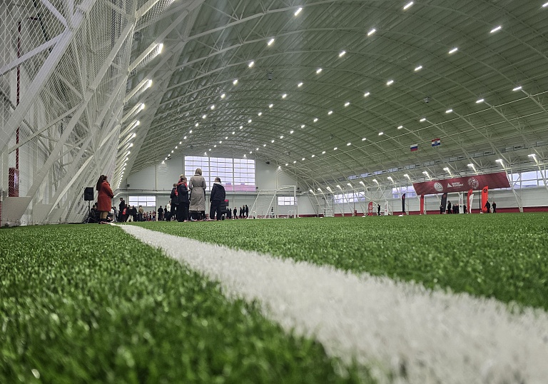 Картинка проекта Футбольный манеж 55х92 Тольятти - слайд 18