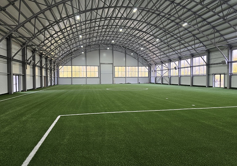 Картинка проекта Футбольный манеж 28х58 г. Москва - слайд 11