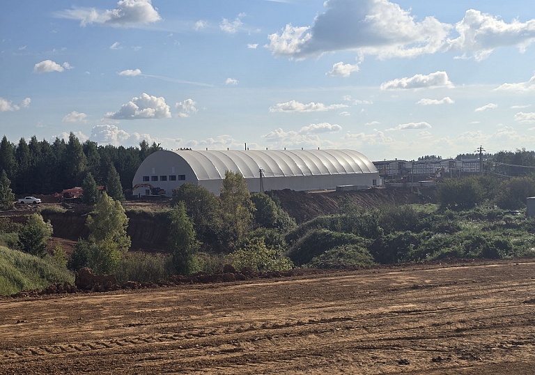 Картинка проекта 4 сборно-разборных комплекса 30х80 м в ОЭЗ «Алабуга» - слайд 2