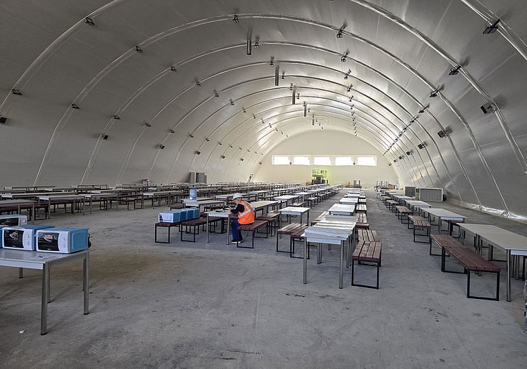 Картинка проекта 4 сборно-разборных комплекса 30х80 м в ОЭЗ «Алабуга» - слайд 5