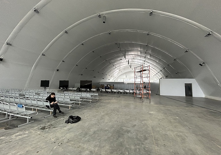 Картинка проекта 4 сборно-разборных комплекса 30х80 м в ОЭЗ «Алабуга» - слайд 3